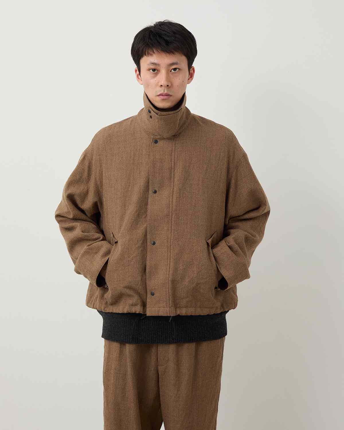 WOOL SERGE FIELD JACKET for COVERCHORD