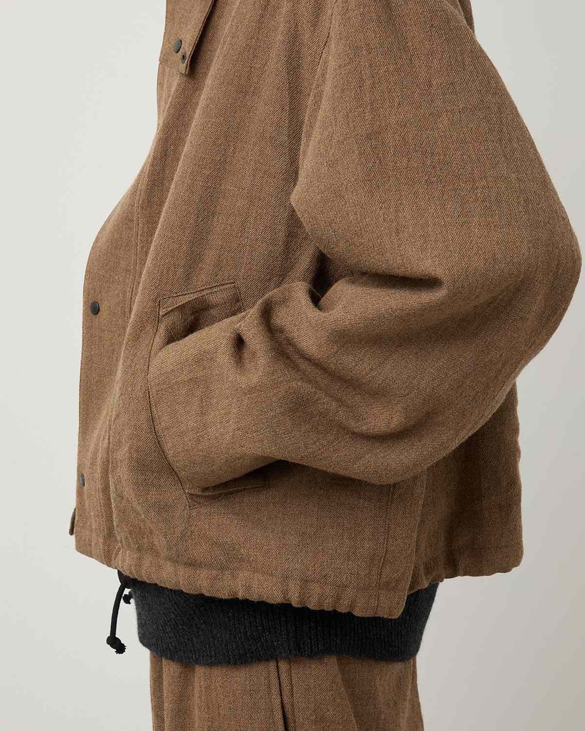 WOOL SERGE FIELD JACKET for COVERCHORD
