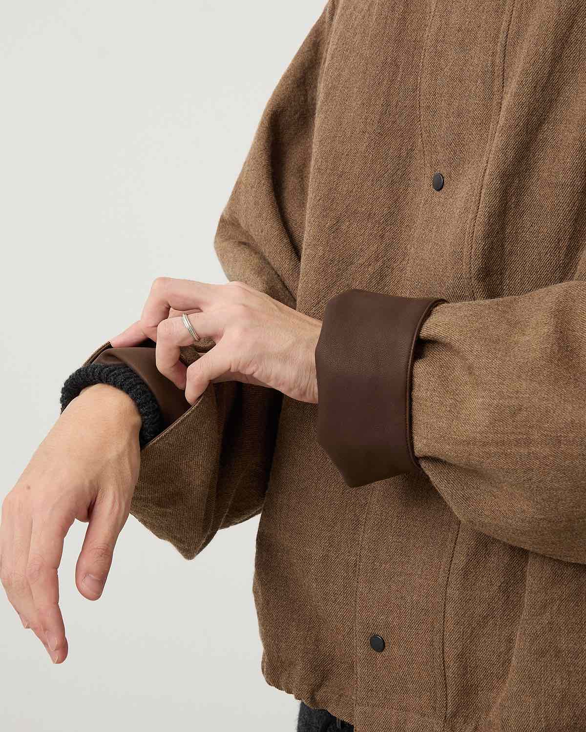 WOOL SERGE FIELD JACKET for COVERCHORD