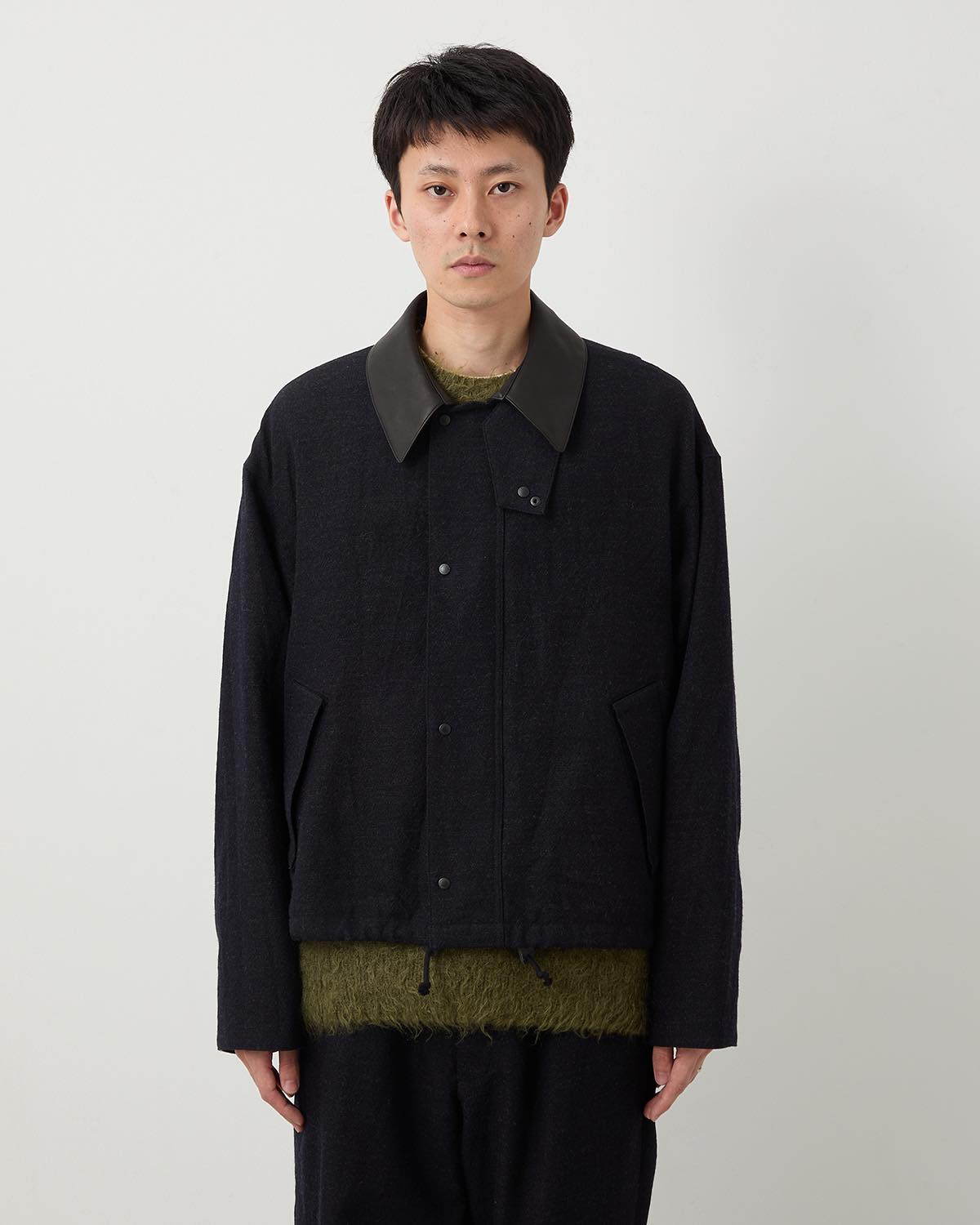 WOOL SERGE FIELD JACKET for COVERCHORD