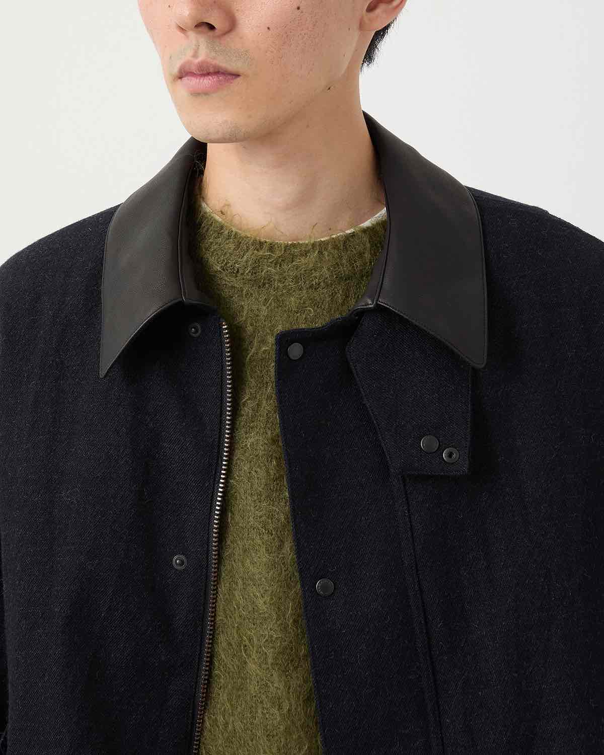 WOOL SERGE FIELD JACKET for COVERCHORD