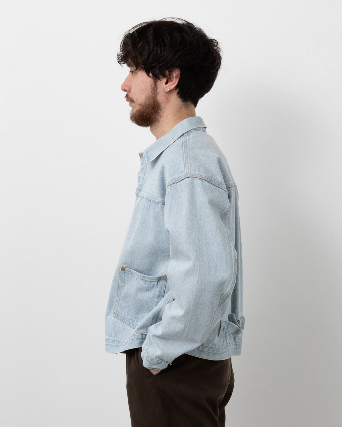 DENIM TRACKER 1P JACKET