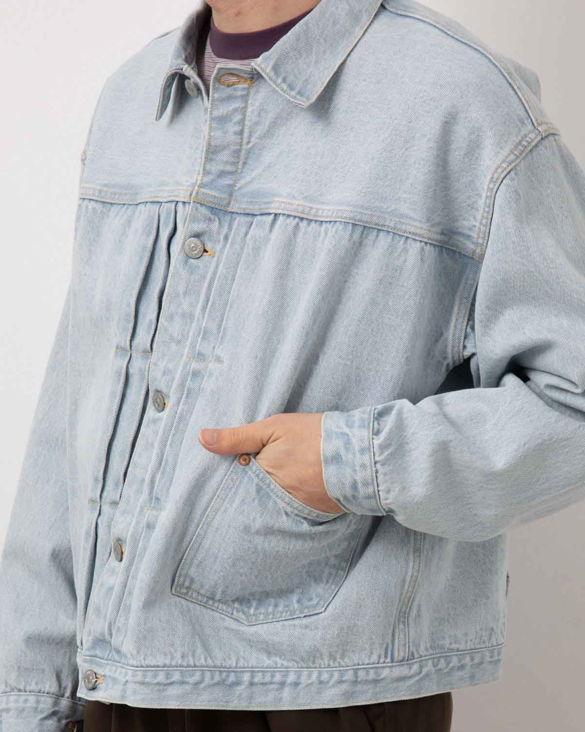 DENIM TRACKER 1P JACKET