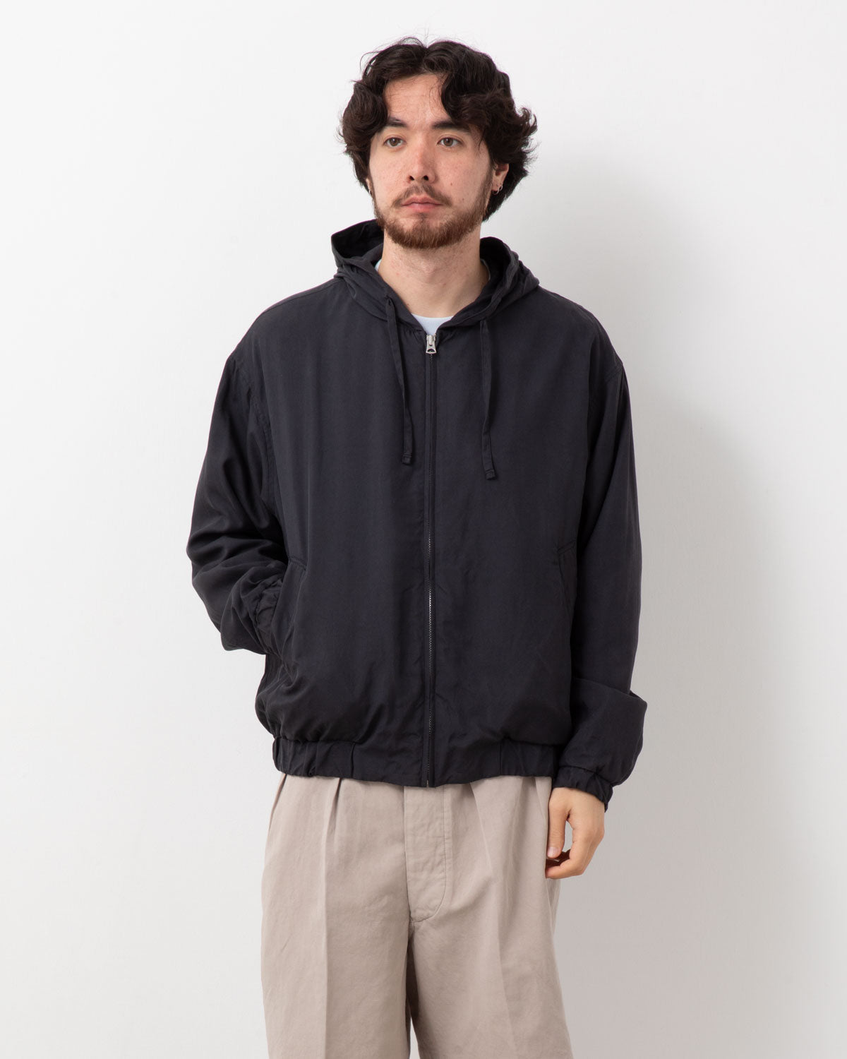 SILK ZIP JACKET