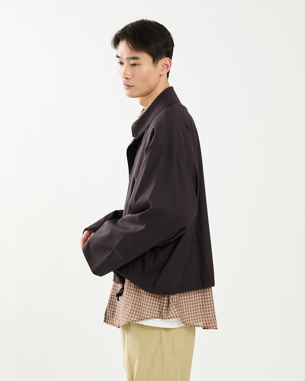 WOOL POPLIN FIELD JACKET for COVERCHORD