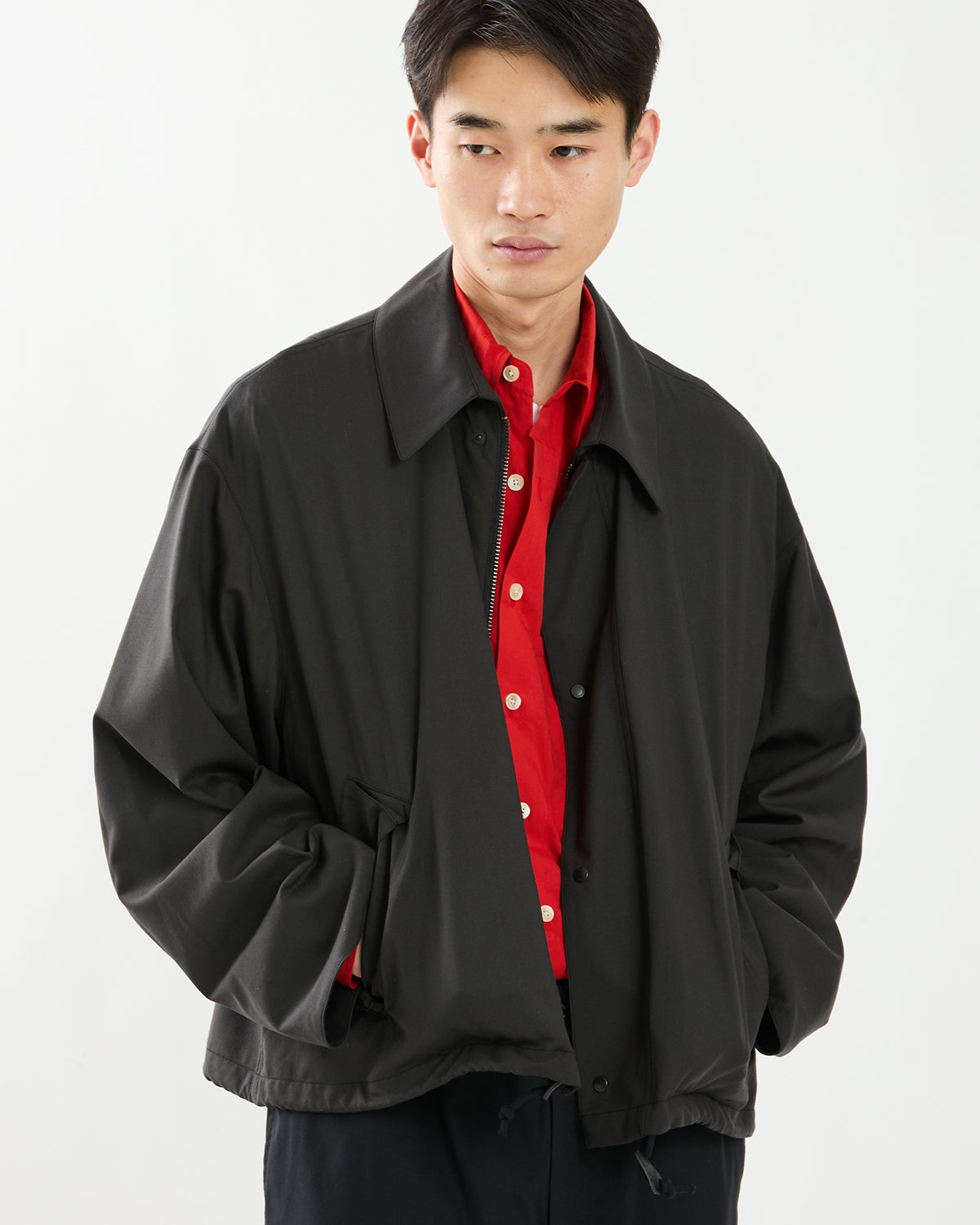 WOOL POPLIN FIELD JACKET for COVERCHORD
