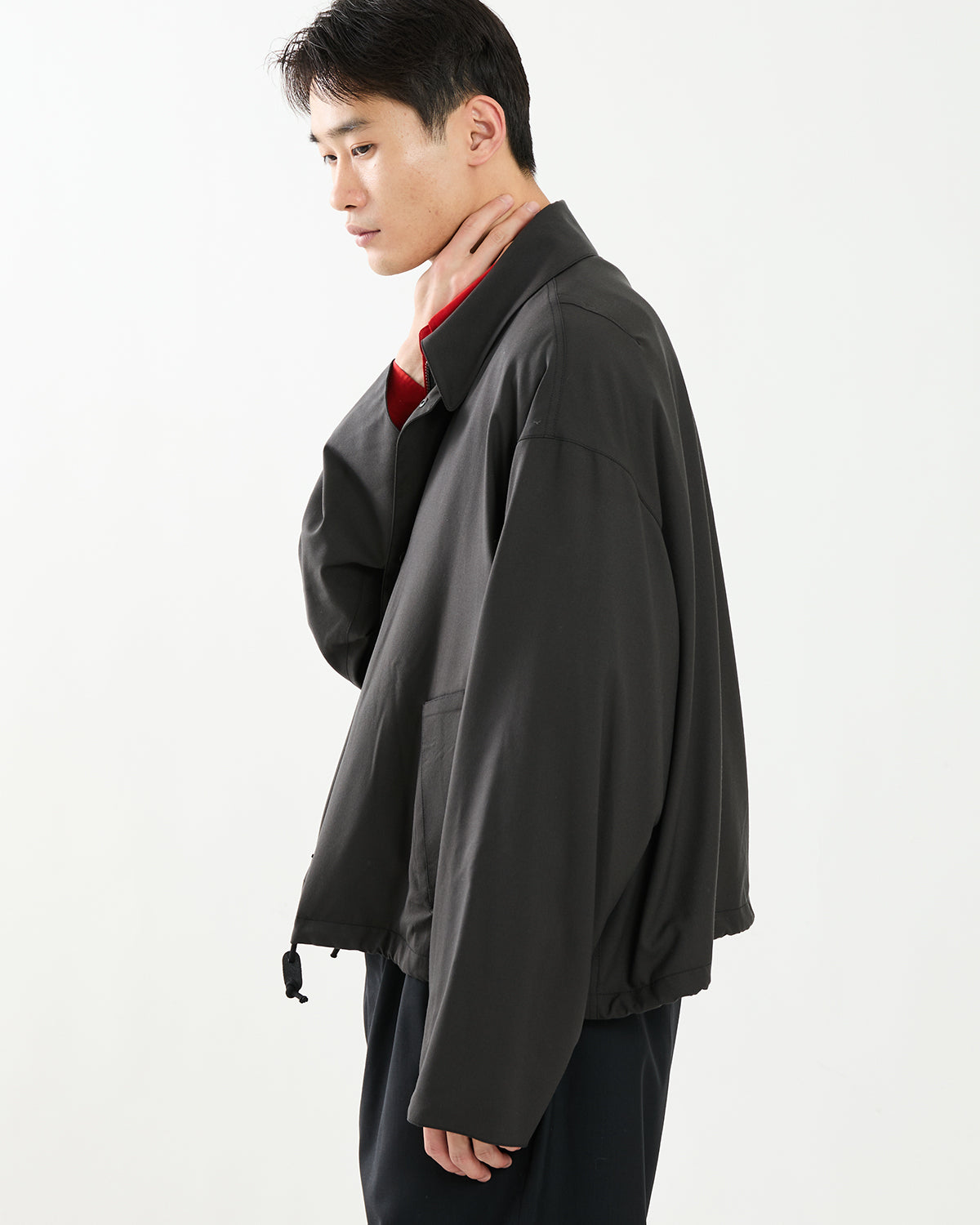WOOL POPLIN FIELD JACKET for COVERCHORD