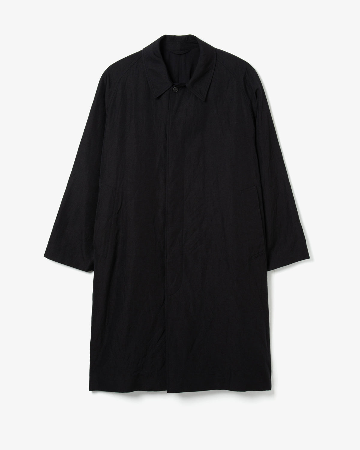 CASHMERE LINEN WALKER COAT