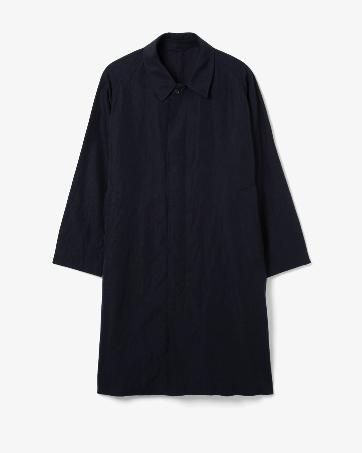 CASHMERE LINEN WALKER COAT