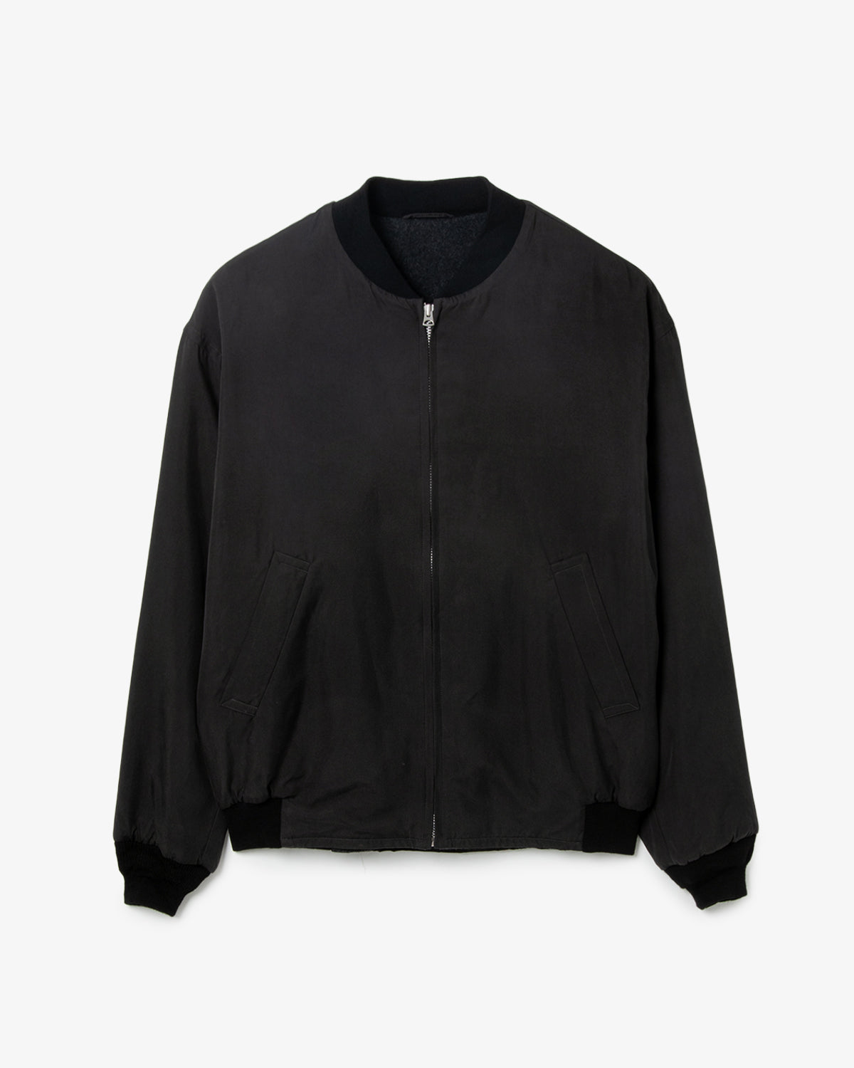 SILK BOMBER JACKET