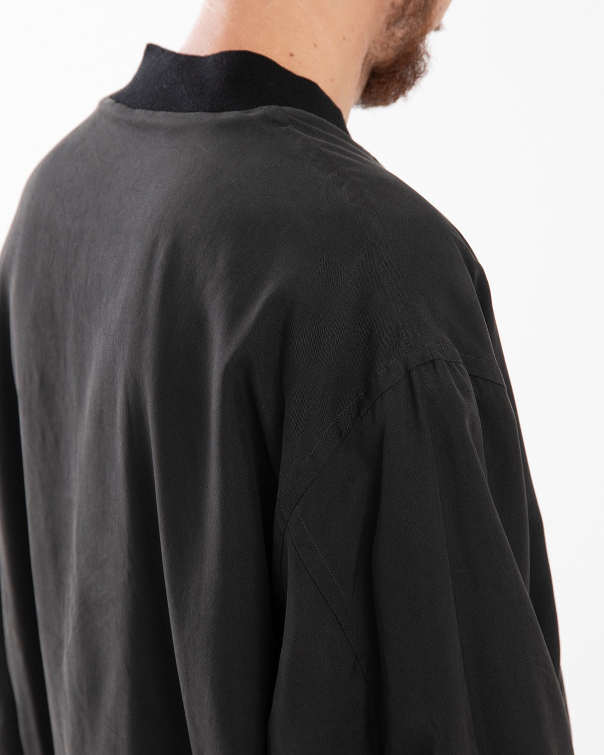 SILK BOMBER JACKET