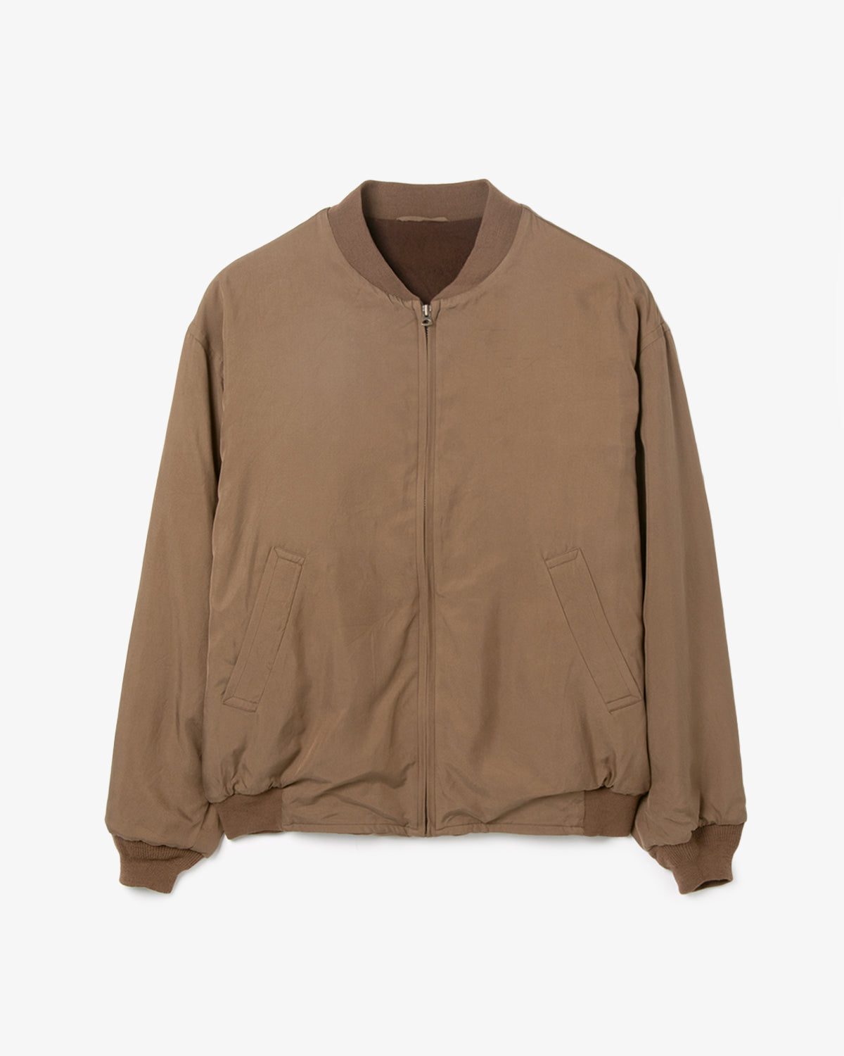 SILK BOMBER JACKET