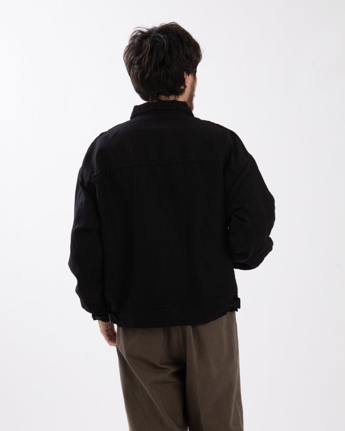 WOOL HEMP ZIP JACKET