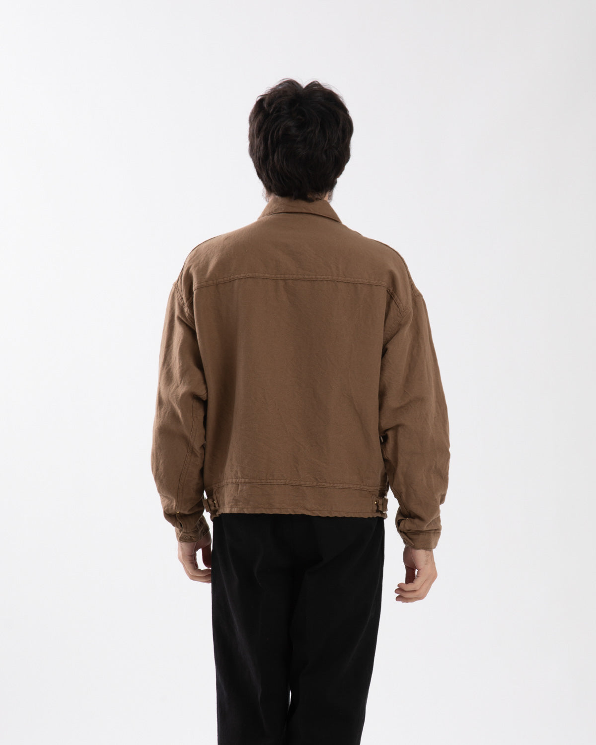 WOOL HEMP ZIP JACKET