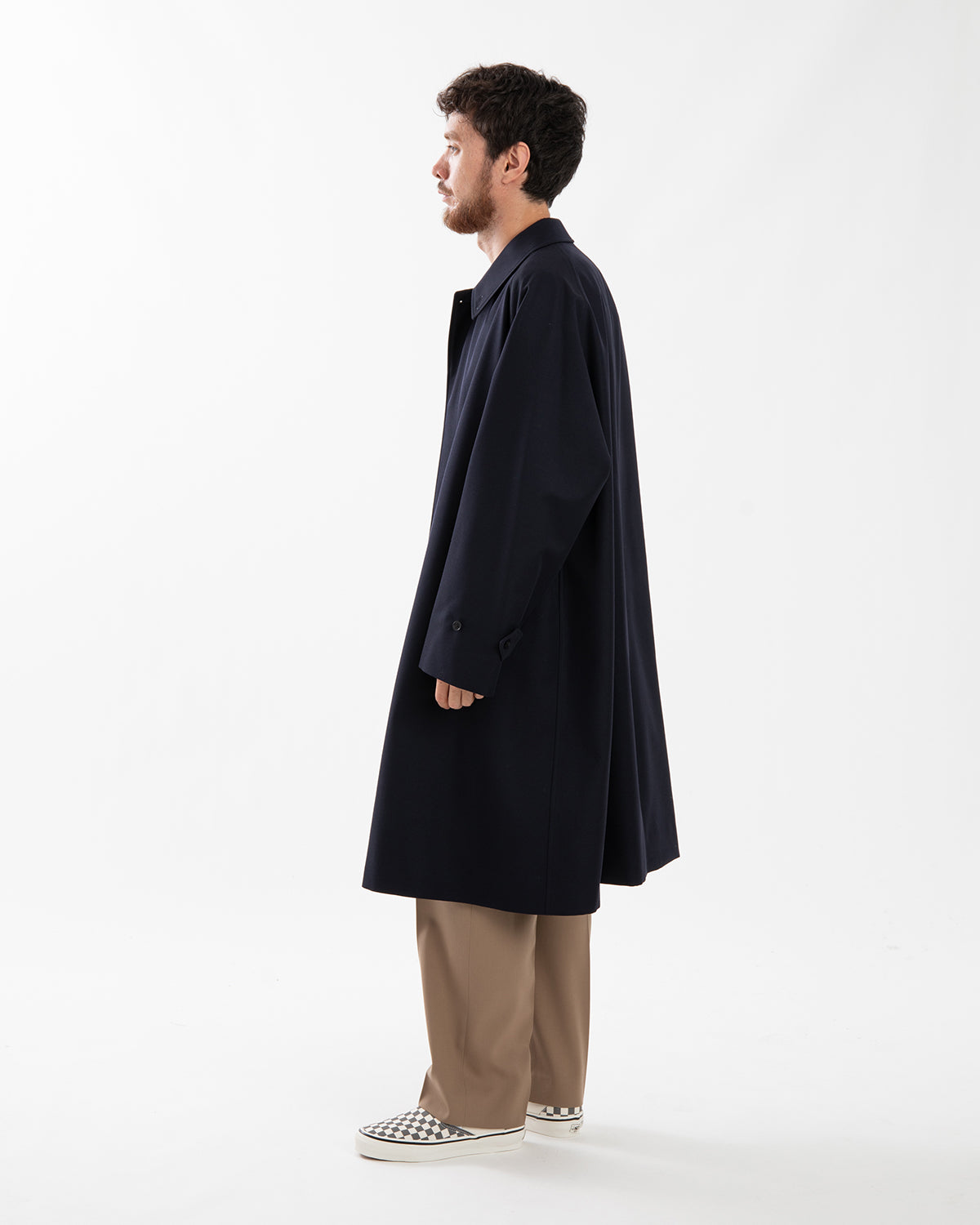 WOOL CAVALRY WALKER COAT