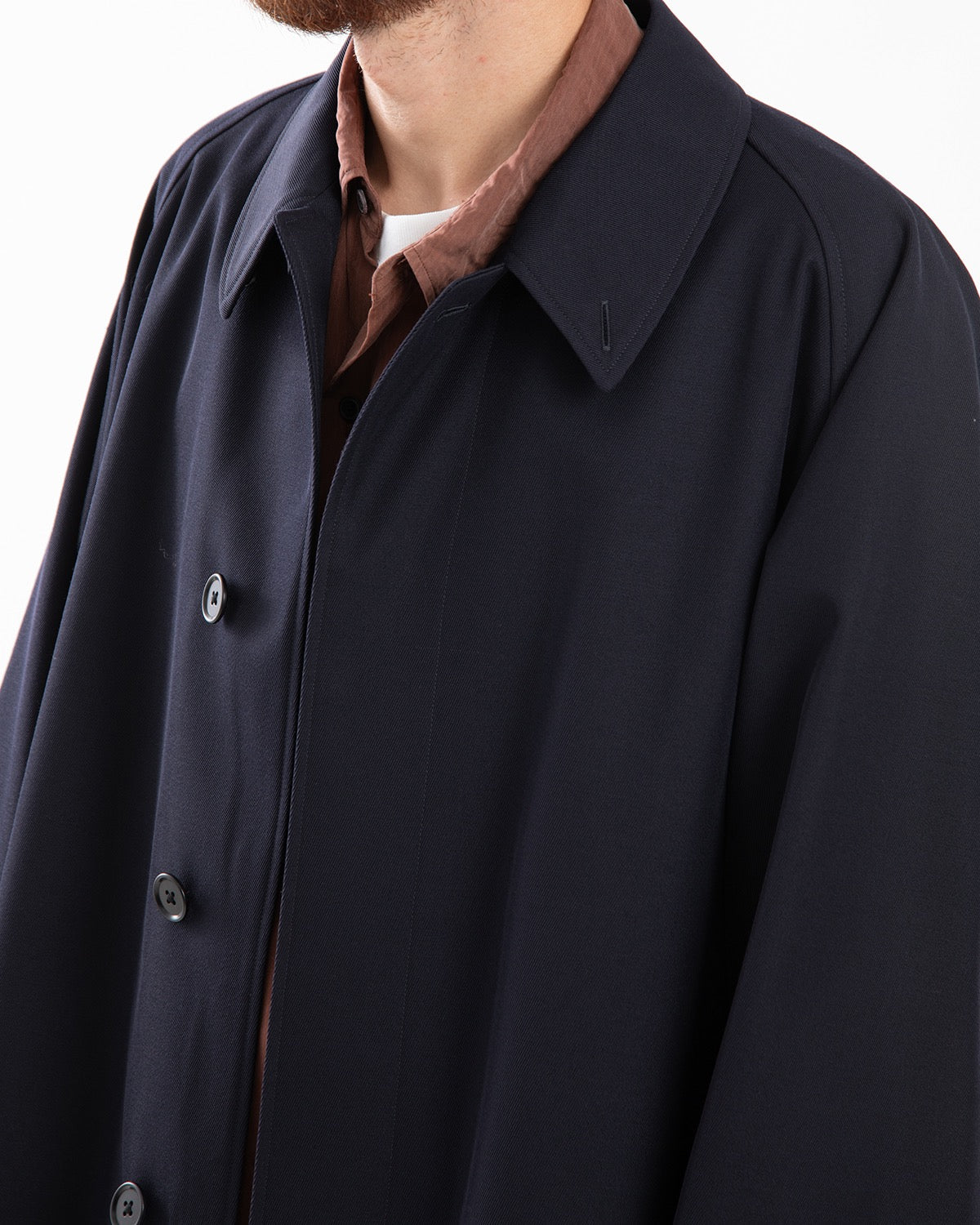WOOL CAVALRY WALKER COAT