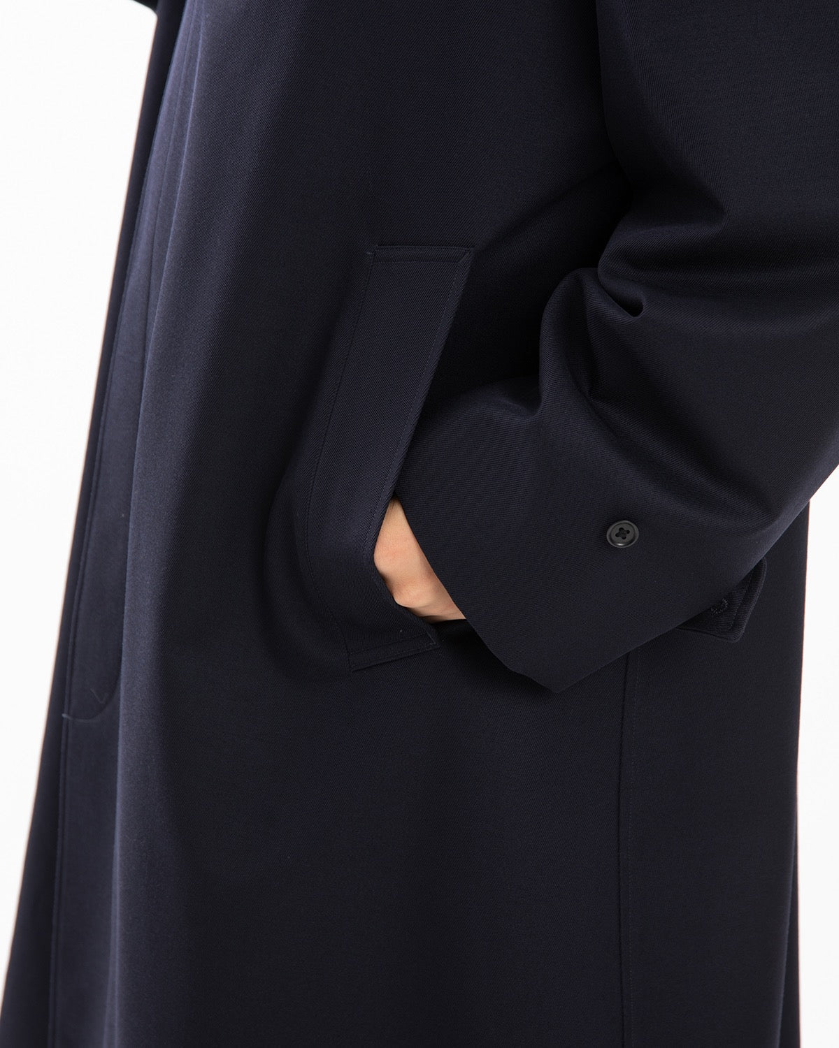 WOOL CAVALRY WALKER COAT