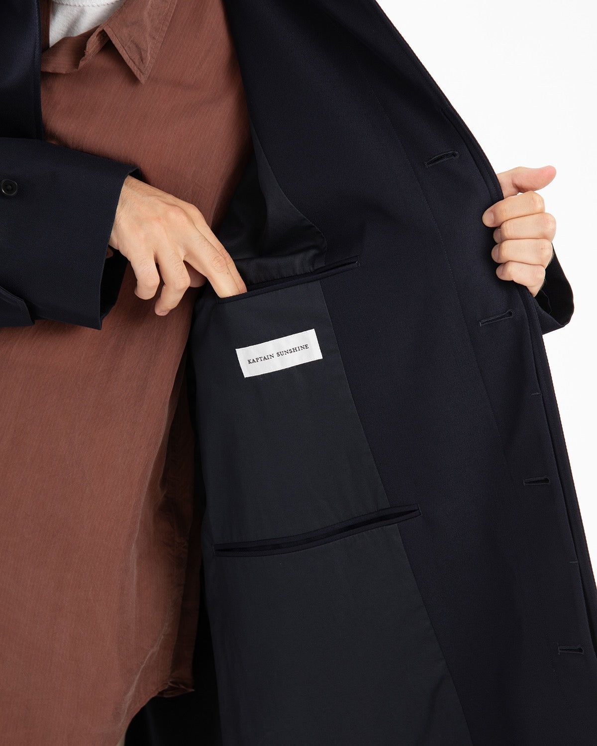 WOOL CAVALRY WALKER COAT