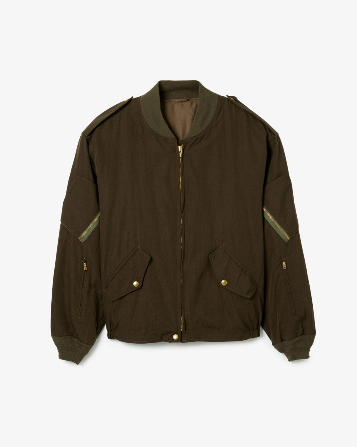 WOOL VINTAGE GABARDINE CANADIAN FLIGHT JACKET