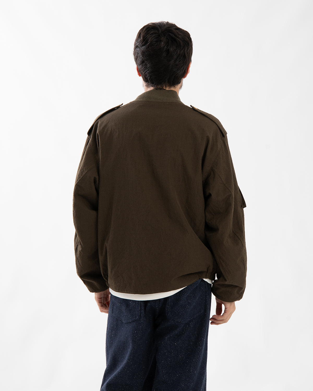 WOOL VINTAGE GABARDINE CANADIAN FLIGHT JACKET