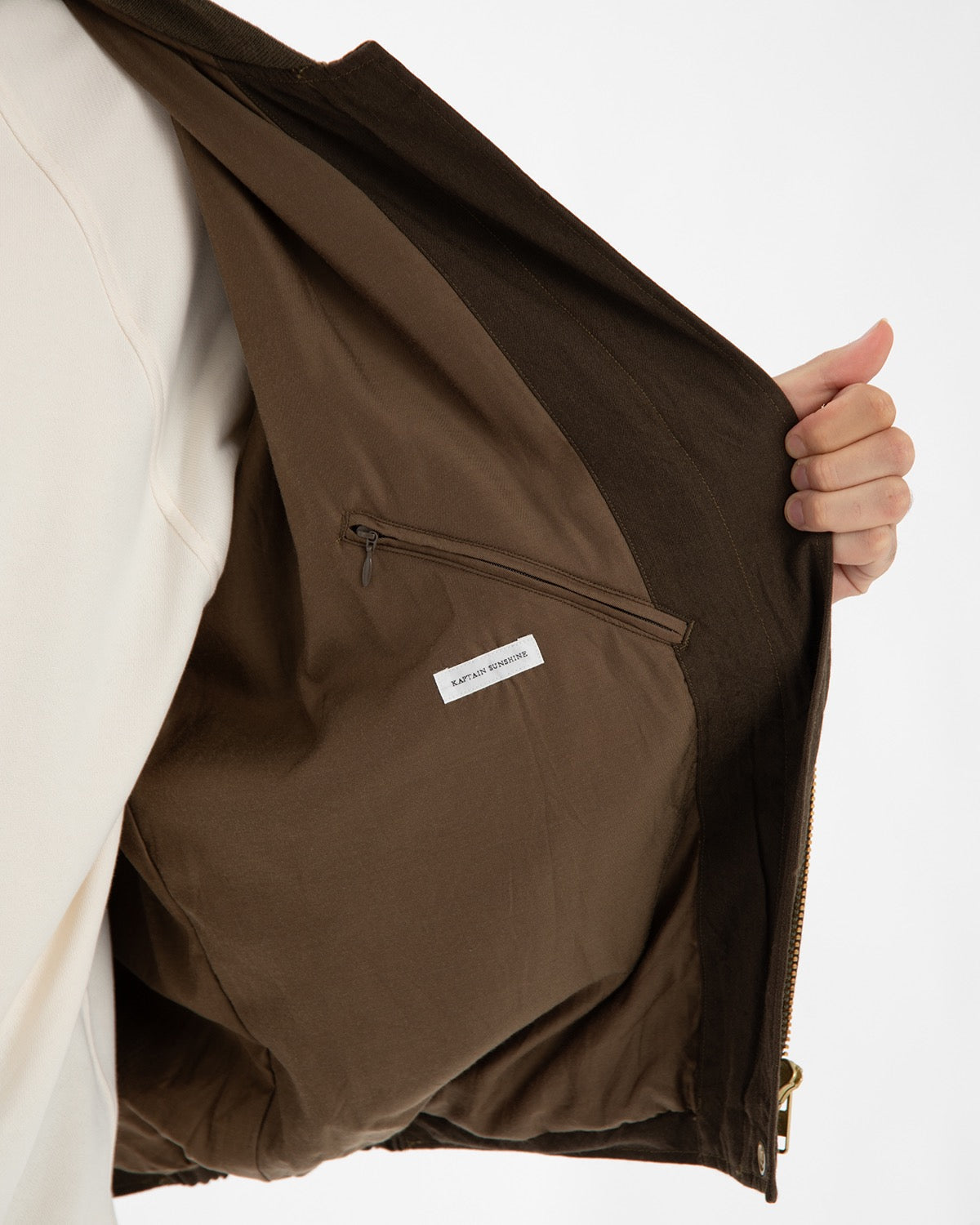 WOOL VINTAGE GABARDINE CANADIAN FLIGHT JACKET