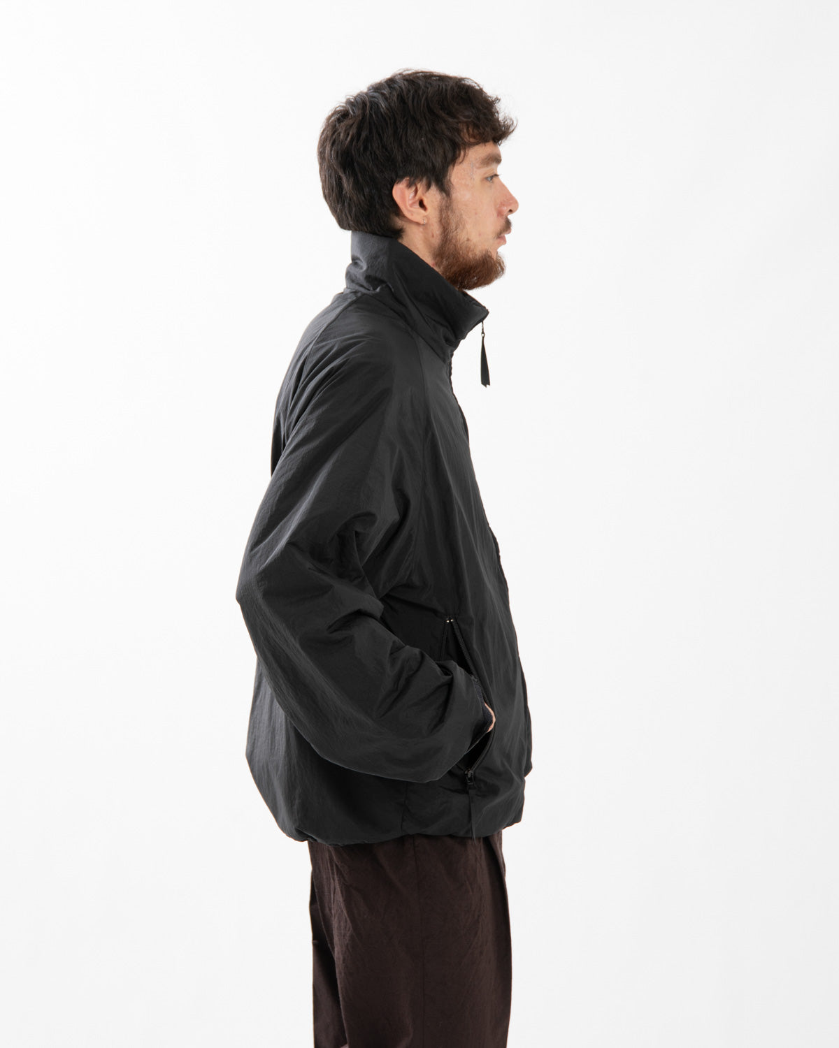 SHRINK NYLON PUFFER JACKET