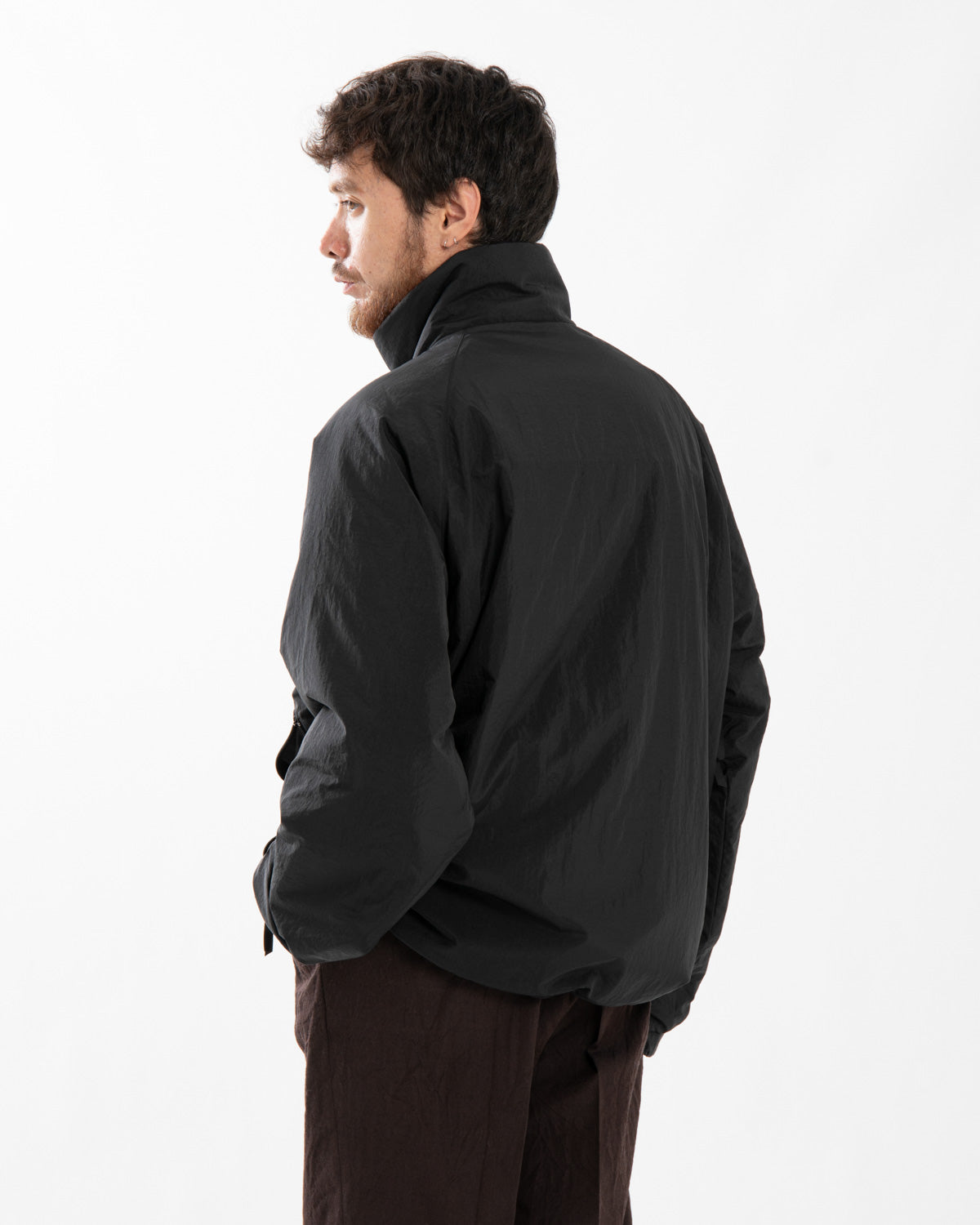 SHRINK NYLON PUFFER JACKET