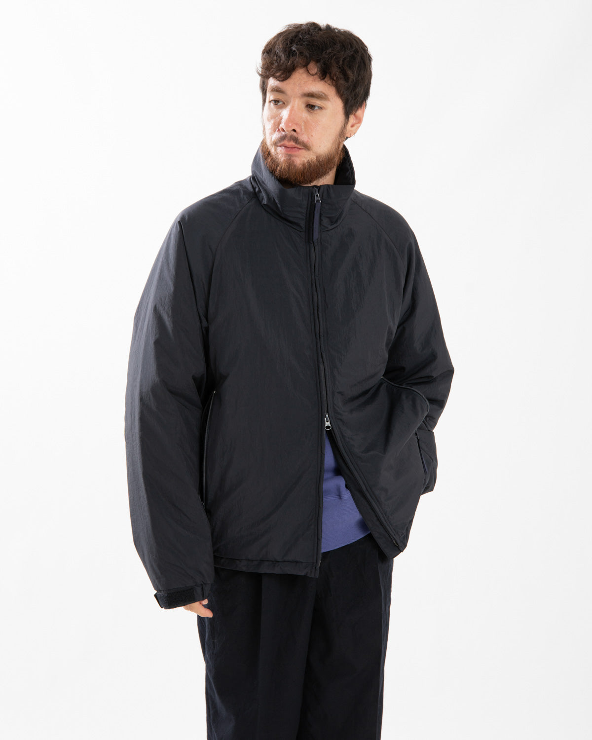 SHRINK NYLON PUFFER JACKET