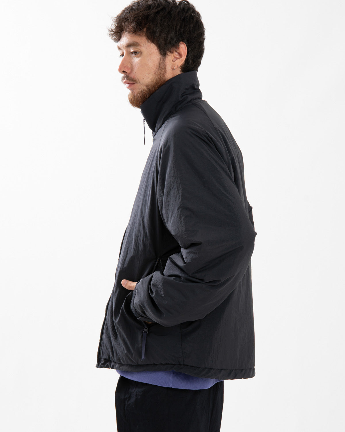 SHRINK NYLON PUFFER JACKET