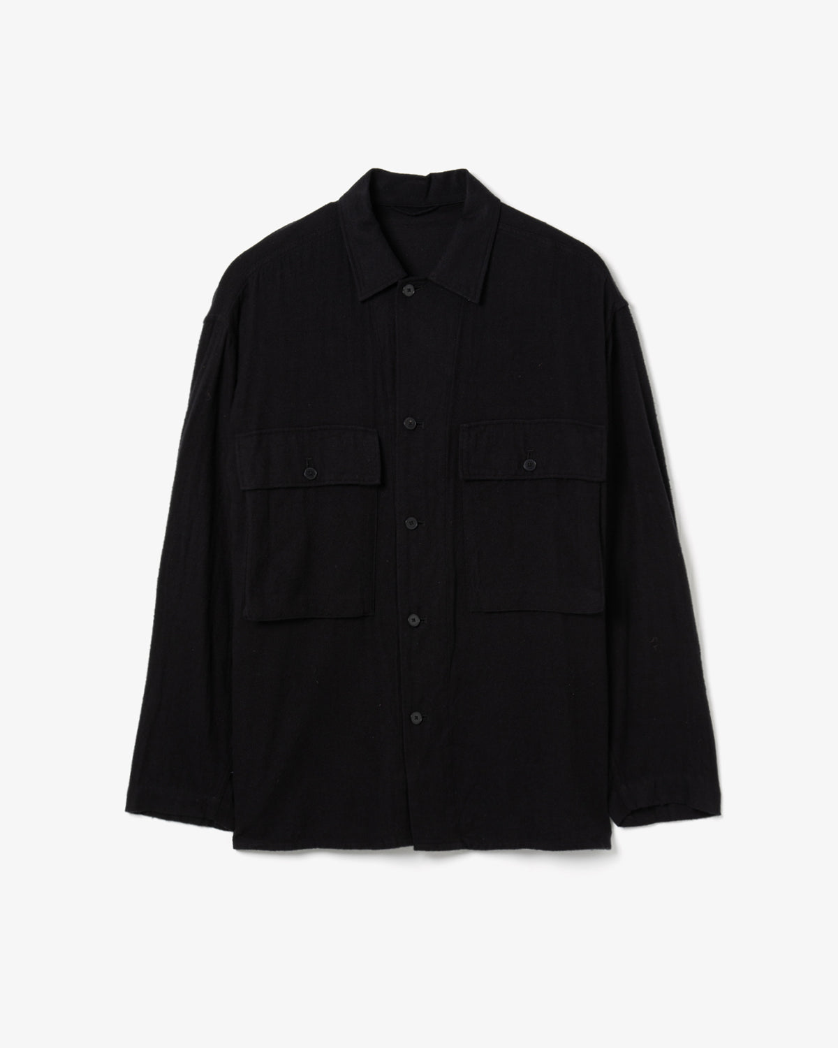SILK FLANNEL FIELD SHIRT JACKET
