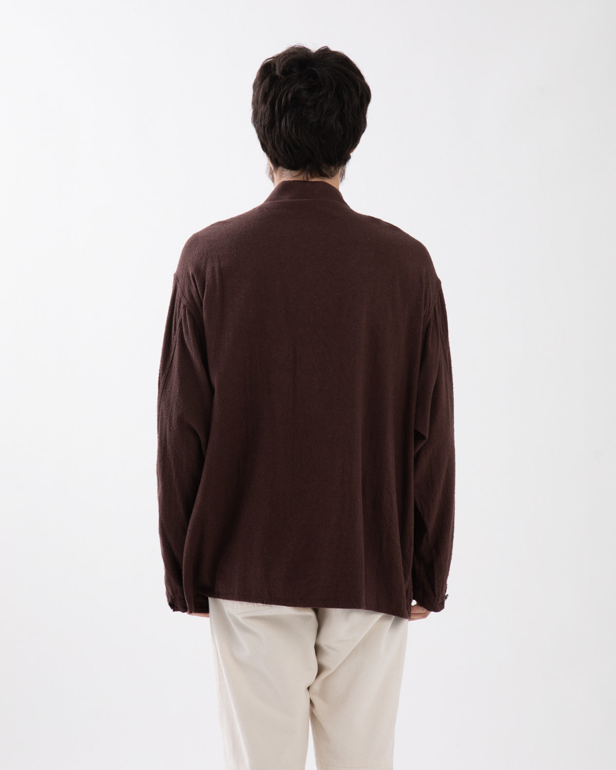 SILK FLANNEL FIELD SHIRT JACKET