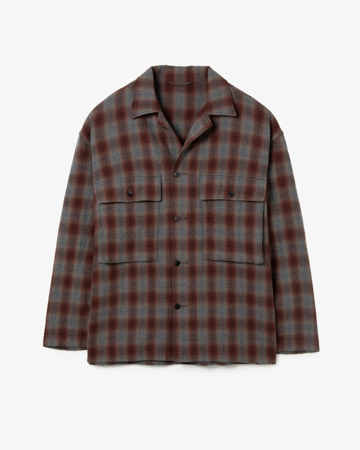 ALPACA WOOL FIELD SHIRT JACKET