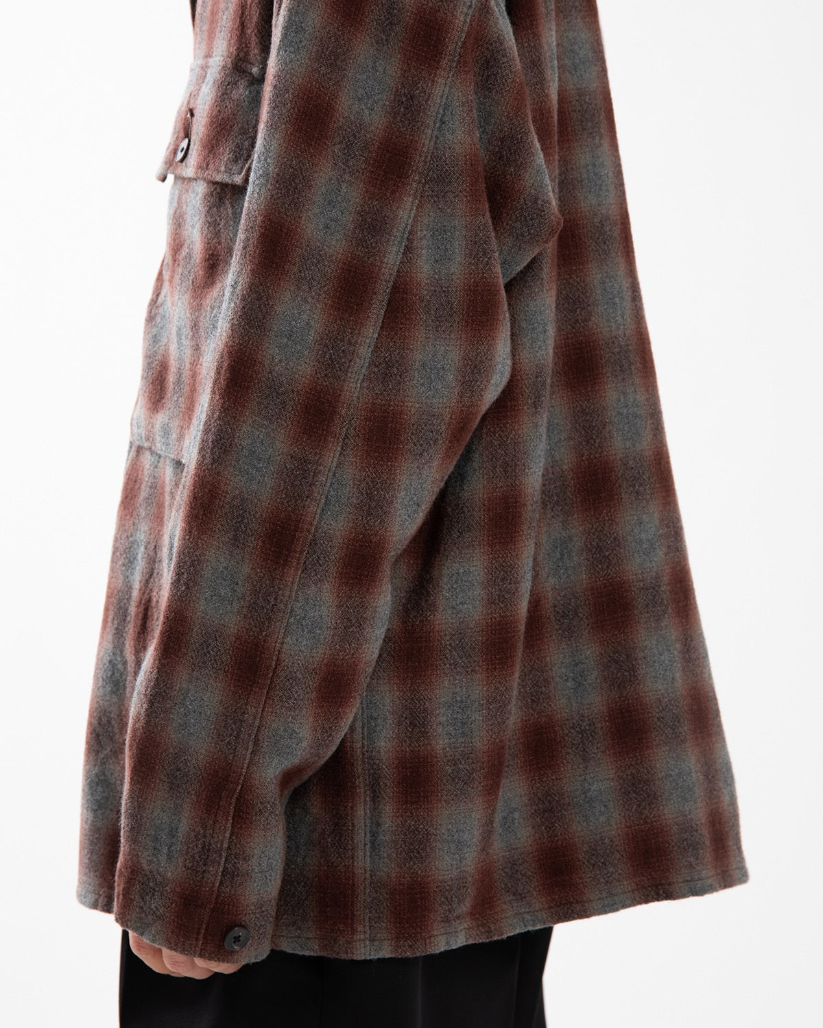 ALPACA WOOL FIELD SHIRT JACKET