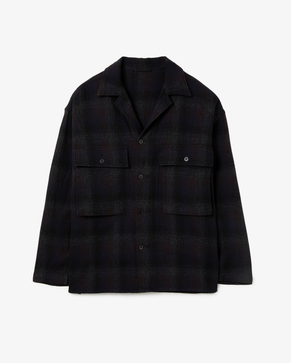 ALPACA WOOL FIELD SHIRT JACKET
