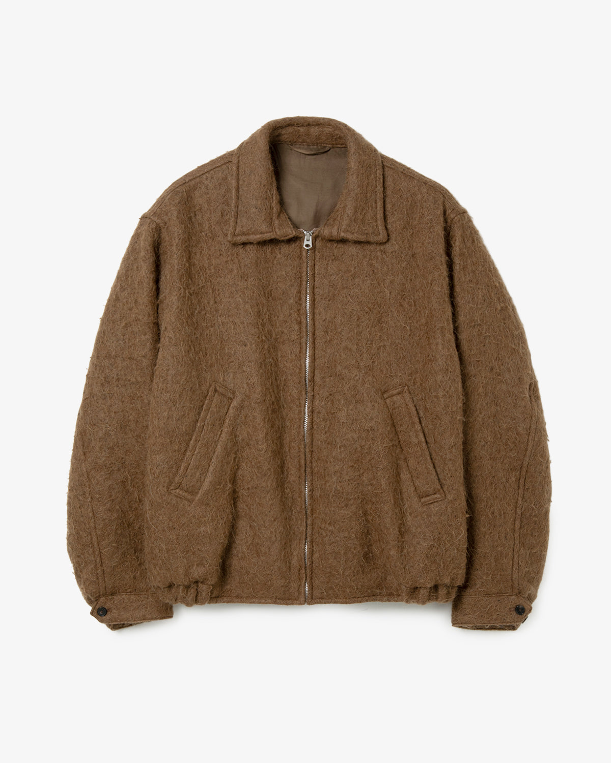 NAPPING WOOL ZIP BLOUSON