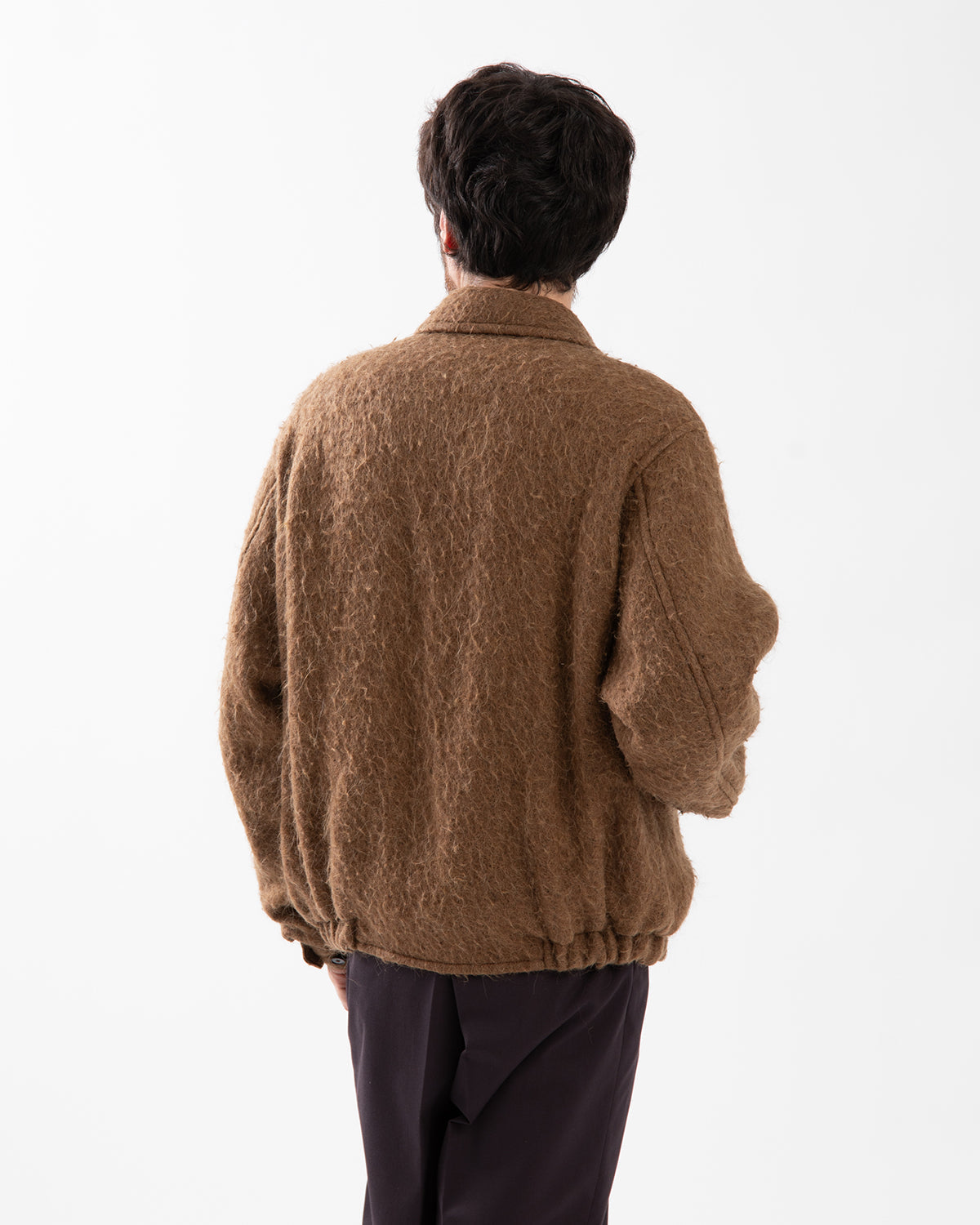 NAPPING WOOL ZIP BLOUSON