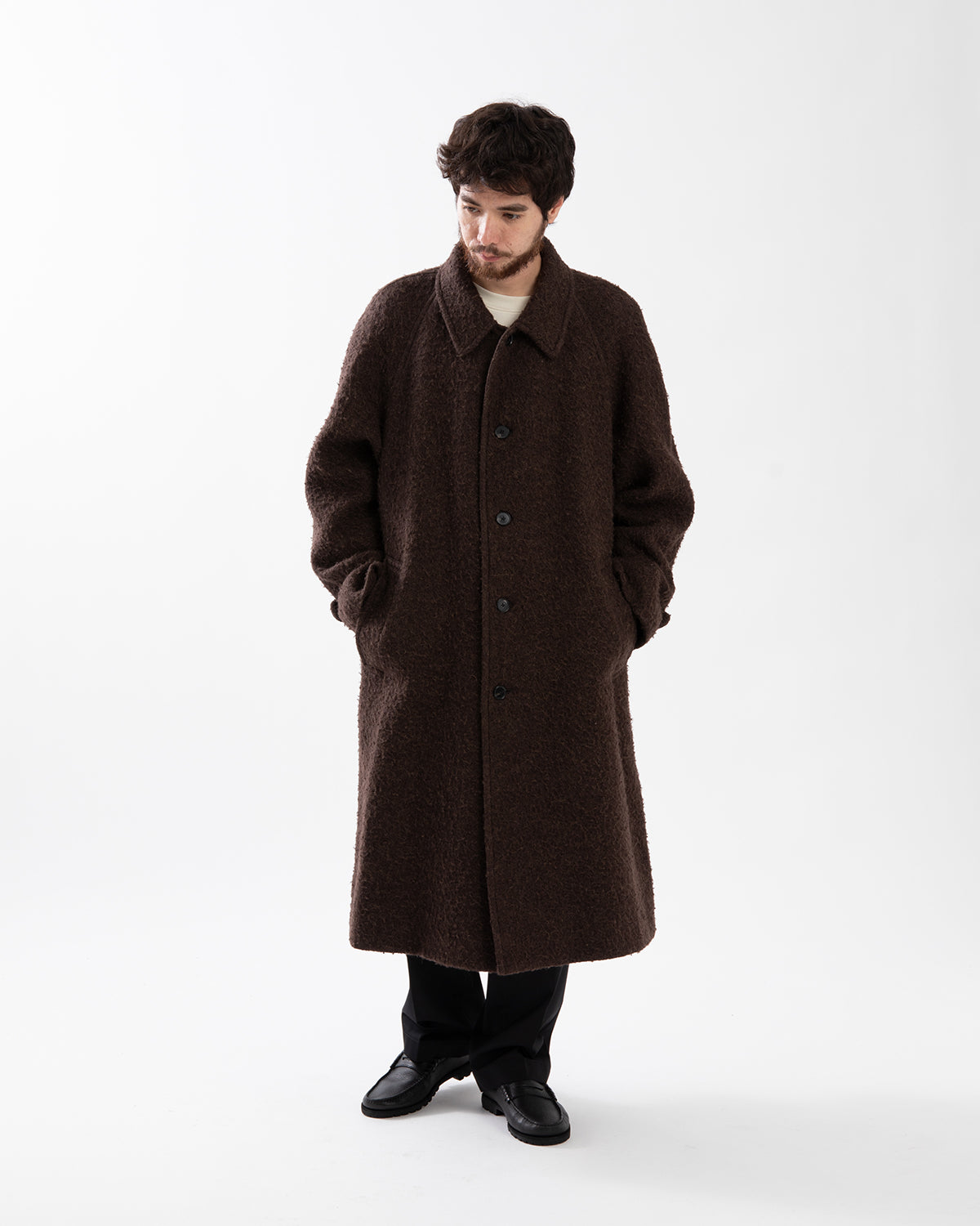 NAPPING WOOL UMBLLERA COAT