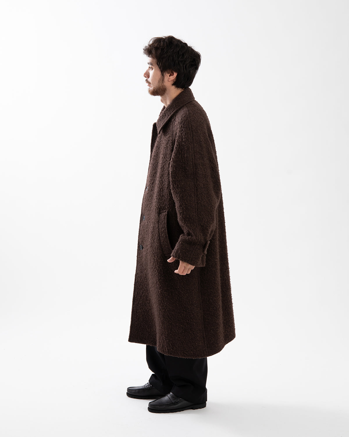 NAPPING WOOL UMBLLERA COAT