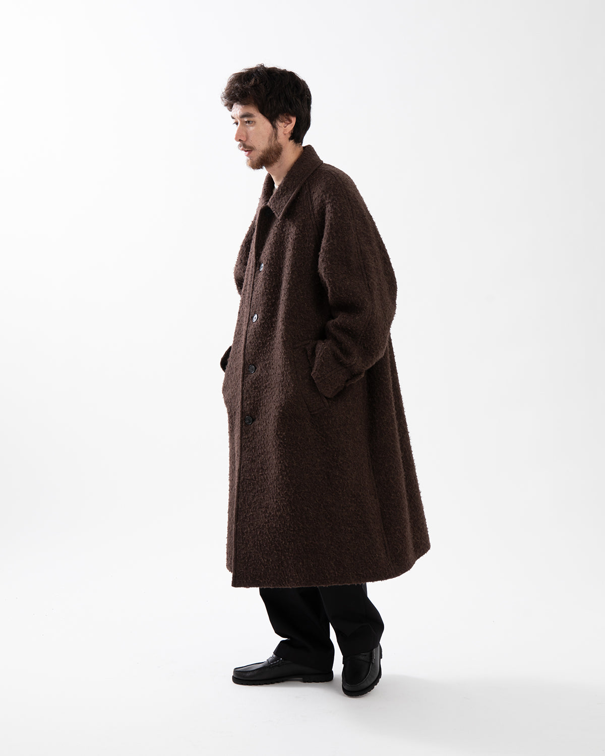 NAPPING WOOL UMBLLERA COAT