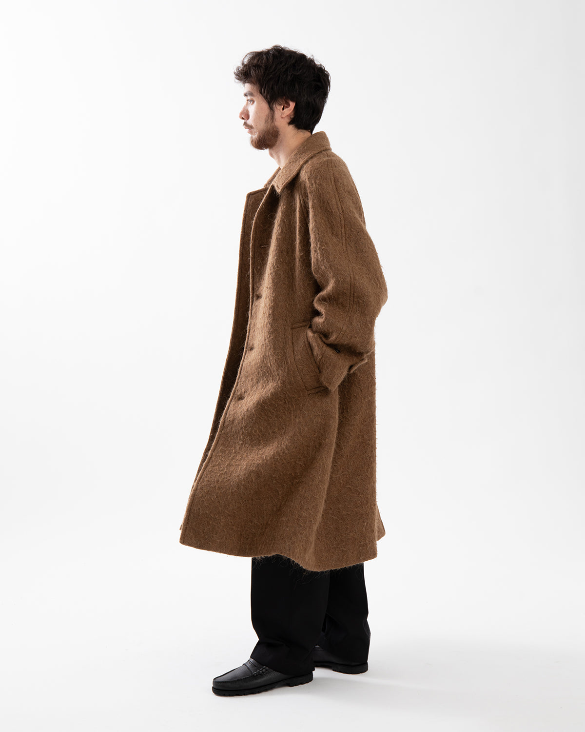 NAPPING WOOL UMBLLERA COAT