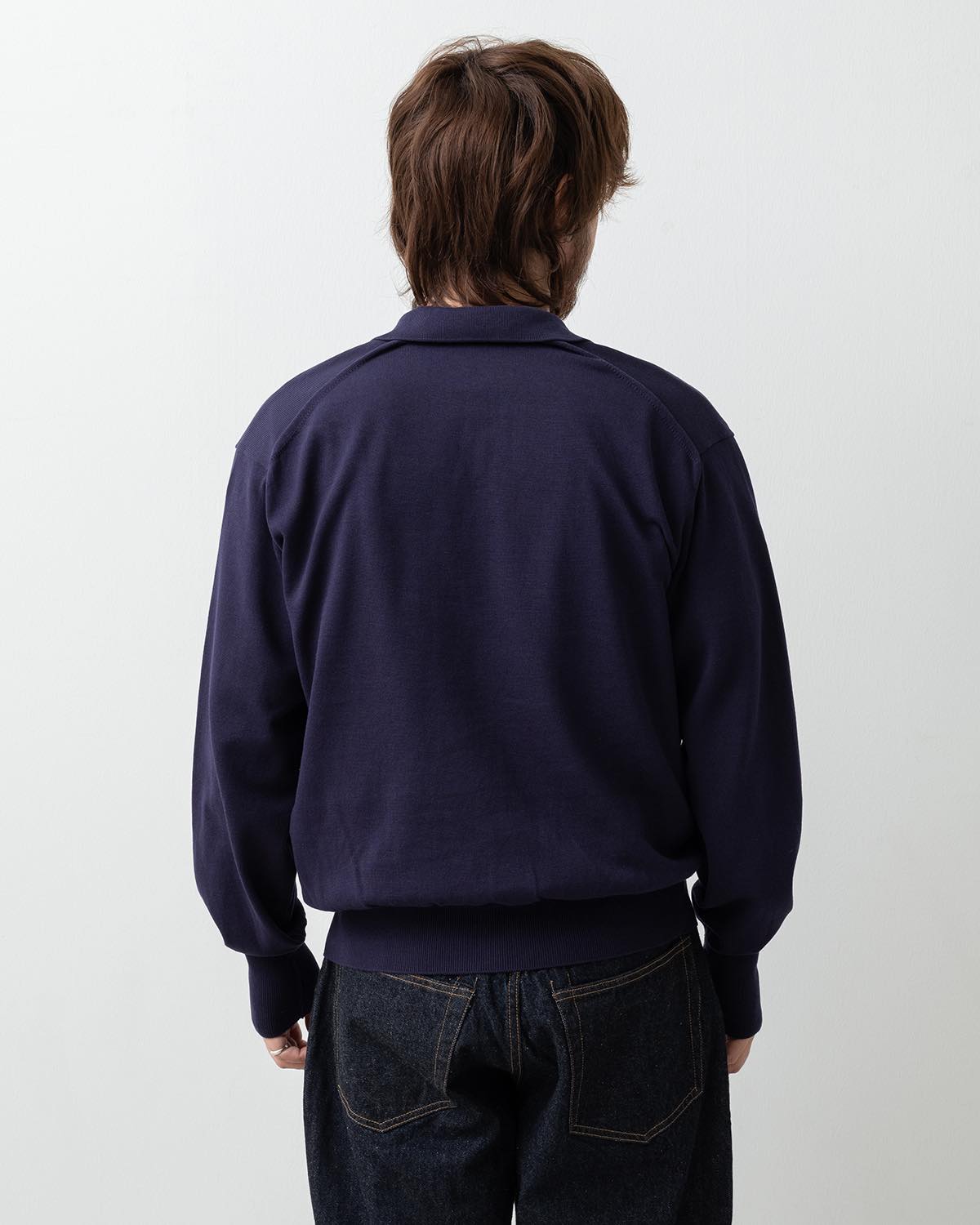 COTTON KNIT SKIPPER SHIRT