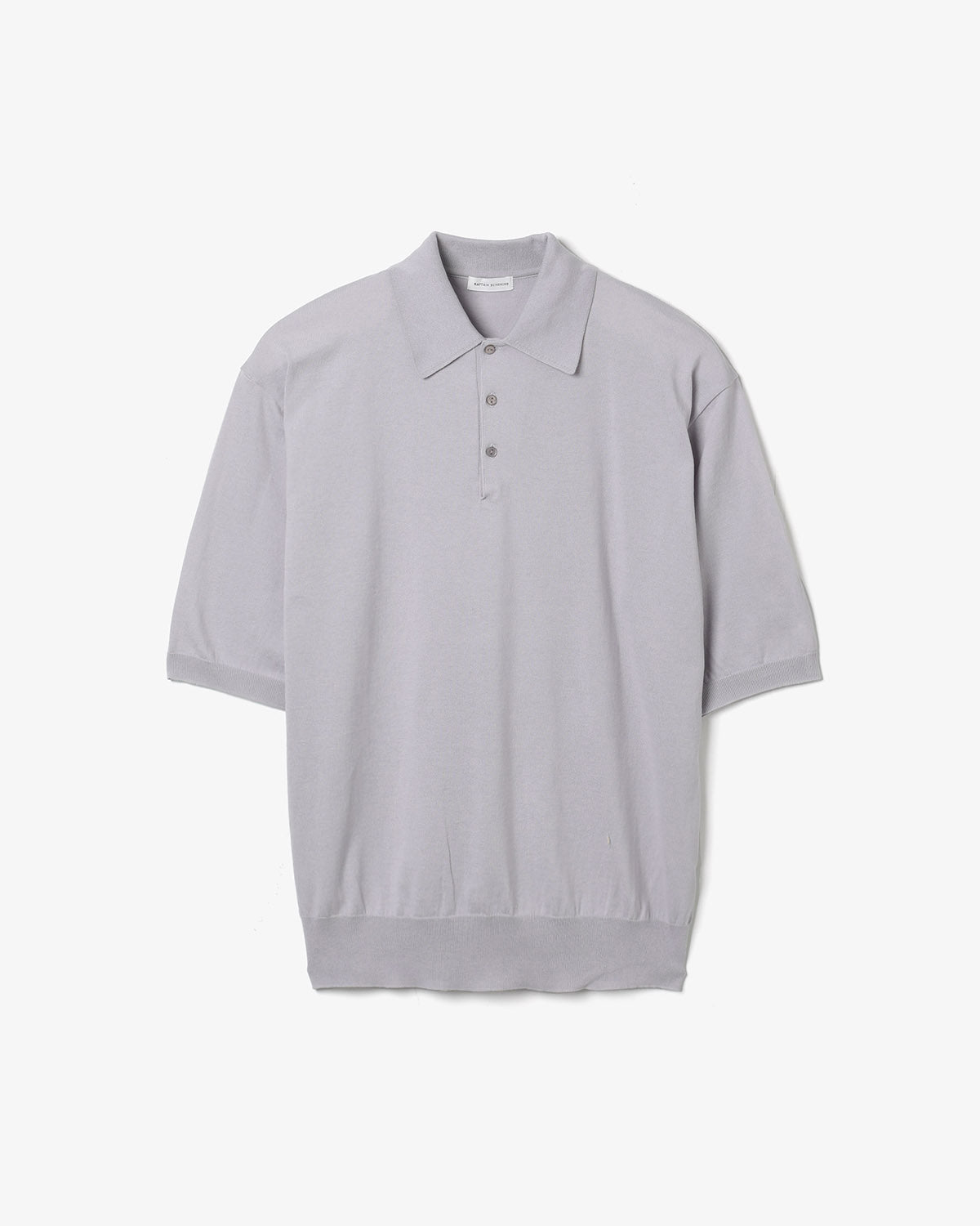 COTTON KNIT POLOSHIRT