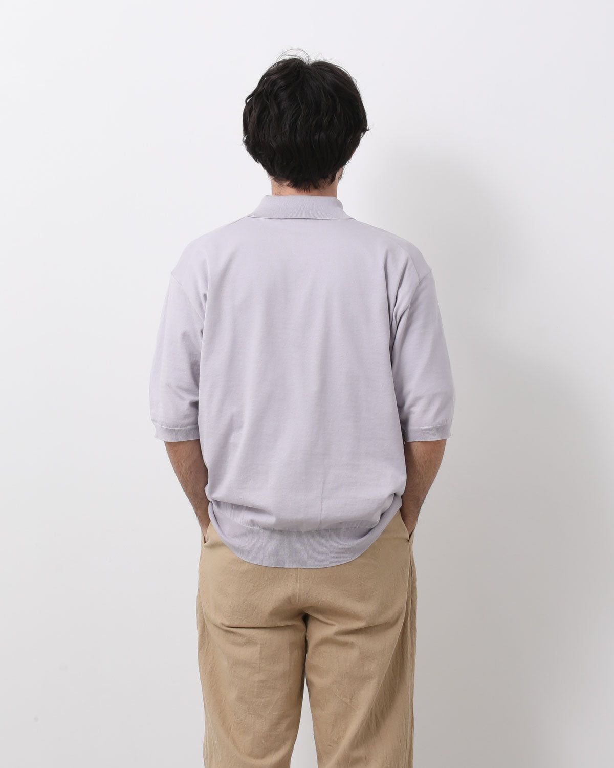 COTTON KNIT POLOSHIRT