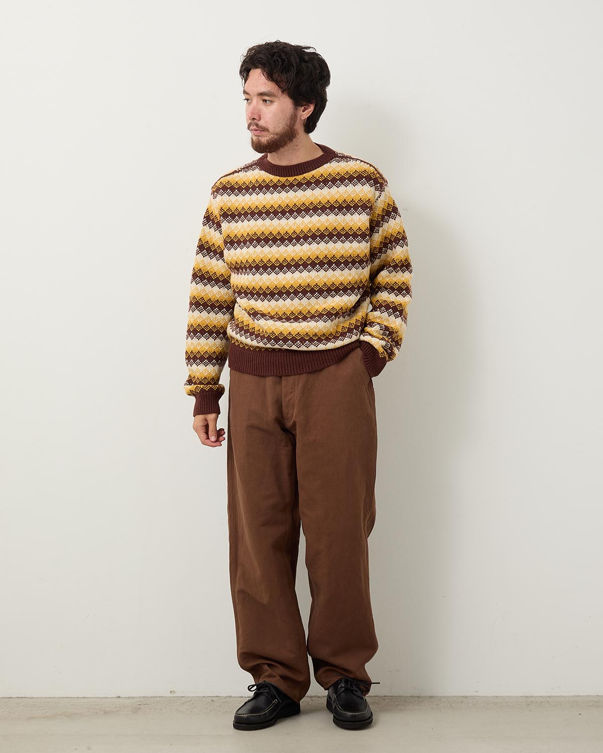 COTTON HEMP PAINTER PANTS