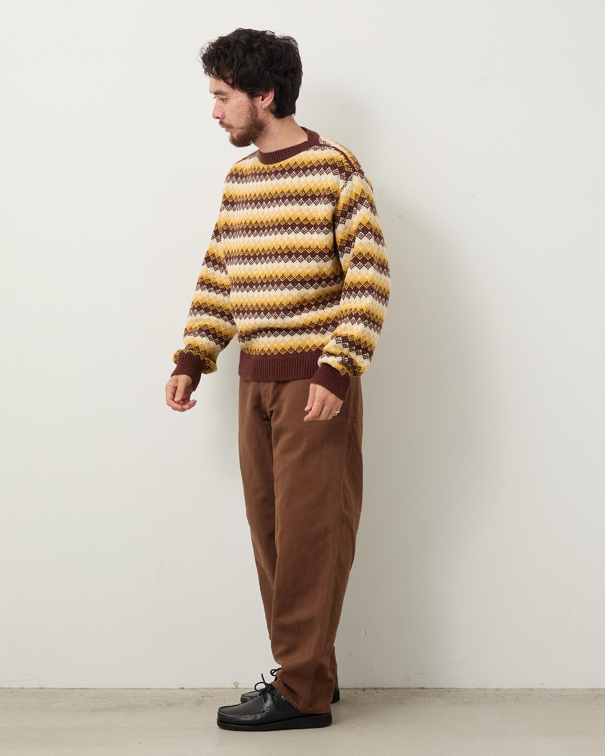 COTTON HEMP PAINTER PANTS