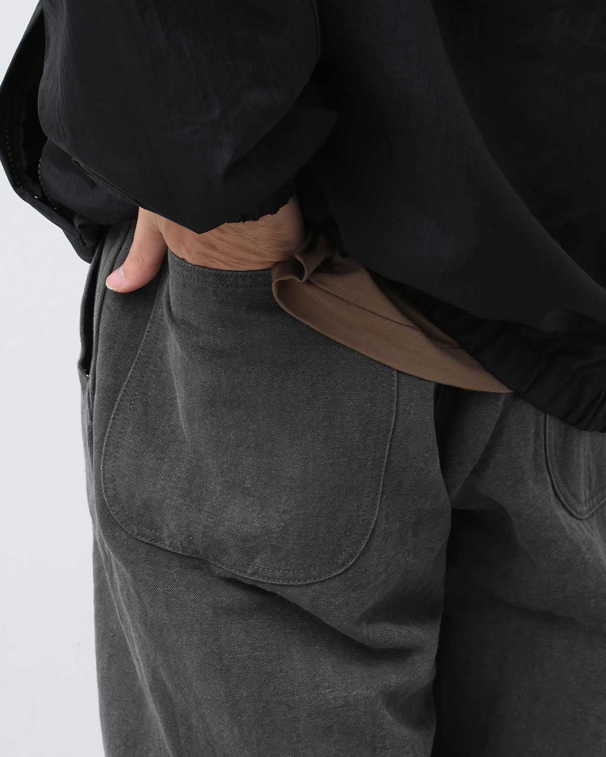 COTTON HEMP PAINTER PANTS