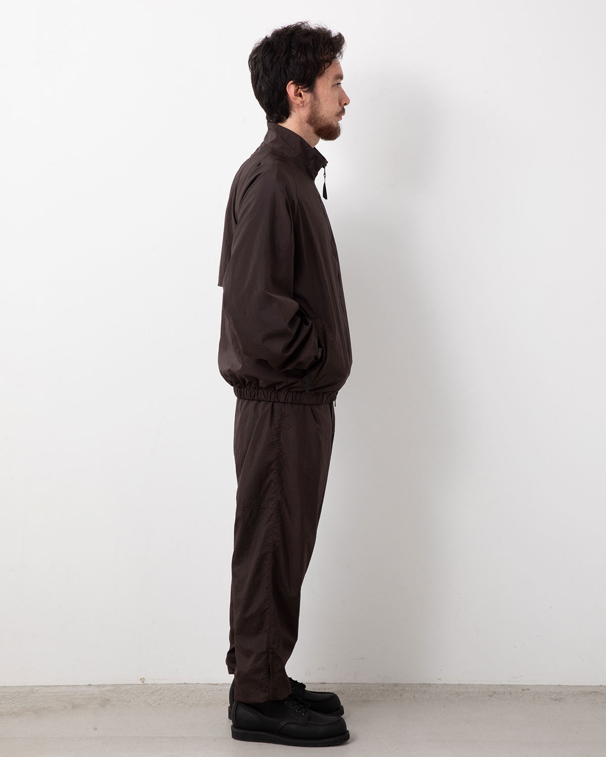 SHRINKED NYLON TRACK PANTS