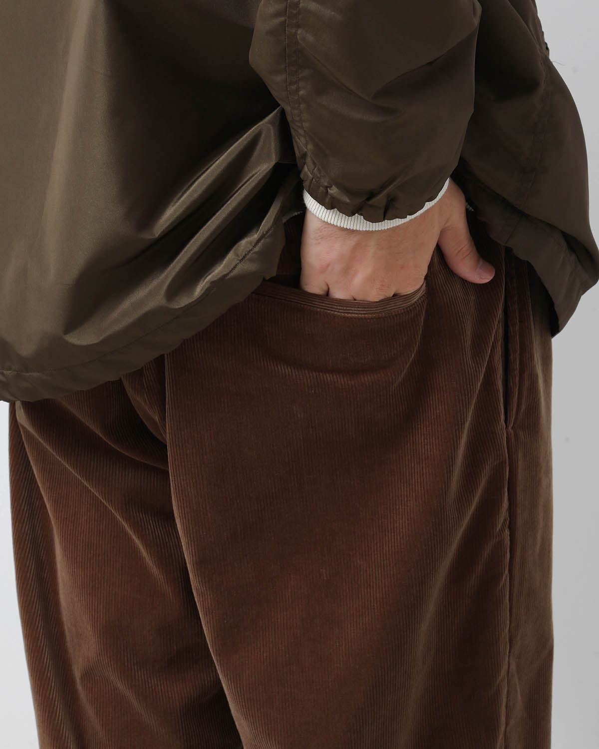 SUVIN CORDUROY EASY PANTS