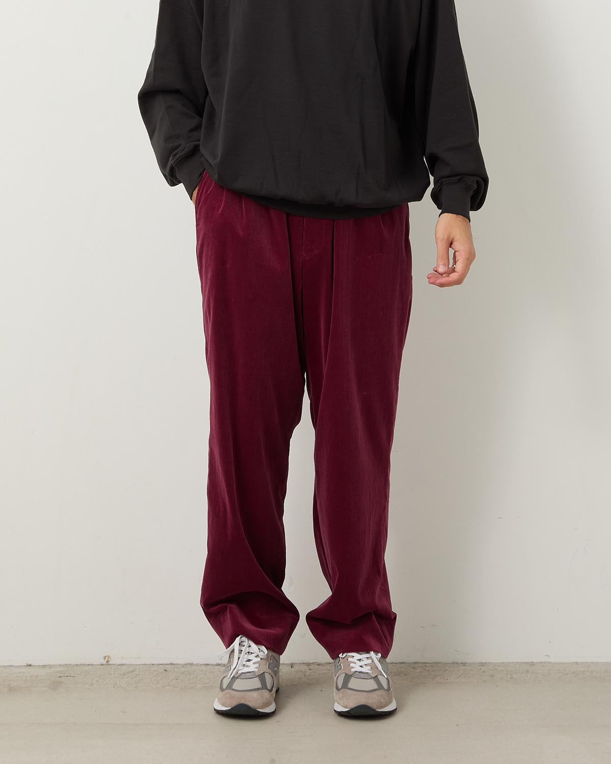 SUVIN CORDUROY EASY PANTS