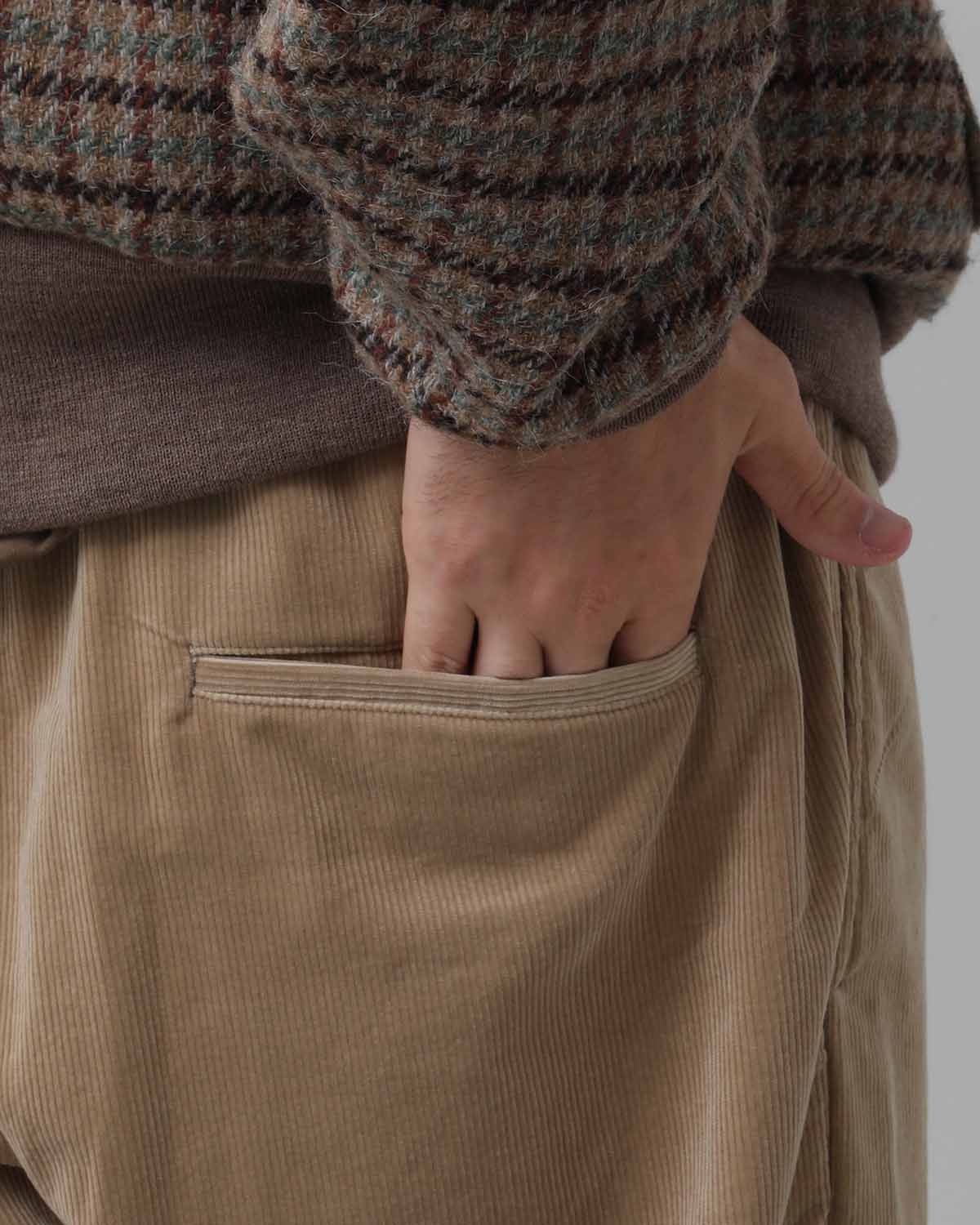 SUVIN CORDUROY EASY PANTS